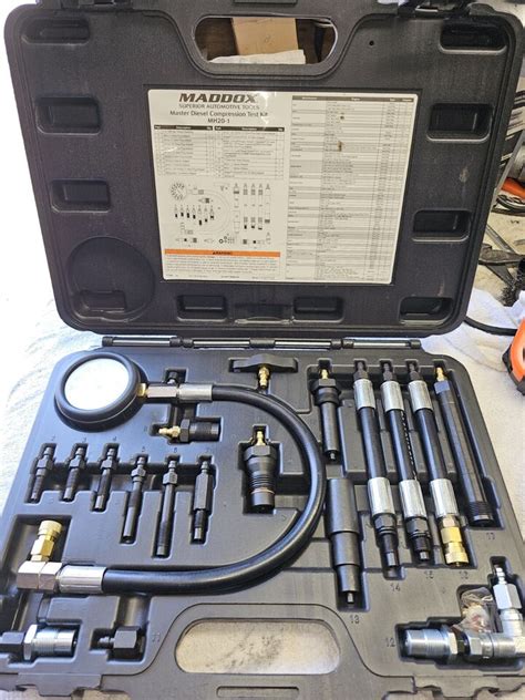 MADDOX Master Diesel Compression Test Kit 